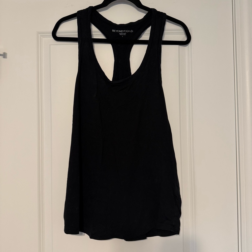 Beyond Yoga Classic Black Tank Top